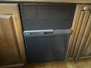 滋賀キッチン取付け隊　シンク下食洗機リフォーム　施工後
