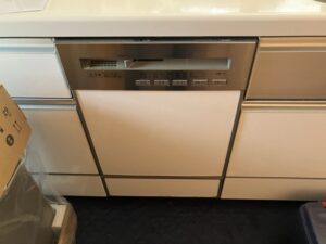 山口キッチン取付け隊　スライドオープン食洗機の取替　施工前 