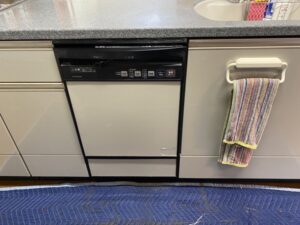 石川キッチン取付け隊　スライドオープン食洗機の取替　施工前