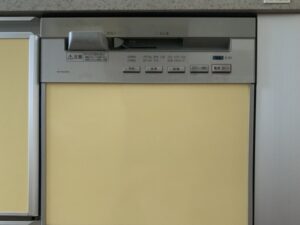スライドオープン食洗機の取替　施工前