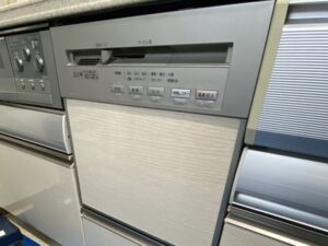 スライドオープン食洗機の取替　施工前