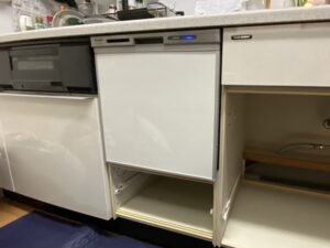 宮崎キッチン取付け隊　スライドオープン食洗機の取替　施工後