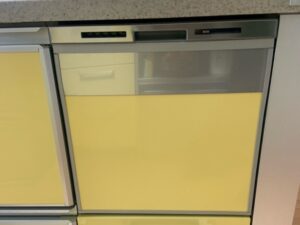 スライドオープン食洗機の取替　施工後