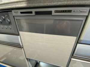スライドオープン食洗機の取替　施工後