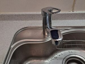 宮崎キッチン取付け隊　タカギ浄水栓の工事　施工前