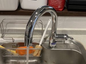 山口キッチン取付け隊　タカギ浄水栓の工事　施工後