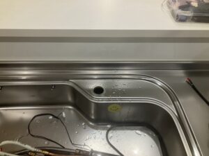 宮崎キッチン取付け隊　タッチレス水栓の取替　施工前