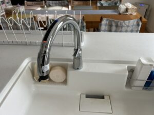 滋賀キッチン取付け隊　タッチレス水栓の取替　施工後