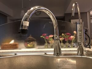 タッチレス水栓への取替　施工後
