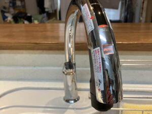 山口キッチン取付け隊　タッチレス水栓への取替　施工後