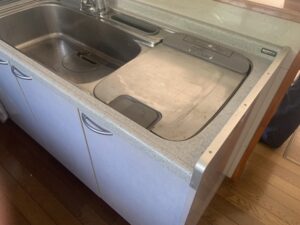 宮崎キッチン取付け隊　トップオープン食洗機の工事　施工前