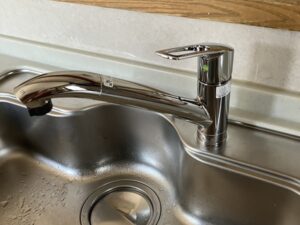 富山キッチン取付け隊　ワンホールシングル水栓の取替　施工後