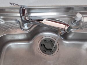 石川キッチン取付け隊　ワンホールシングル水栓の取替　施工後