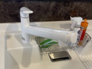浄水器一体水栓の取替　施工後
