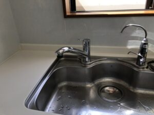 宮崎キッチン取付け隊　ワンホールシングル水栓の取替　施工後