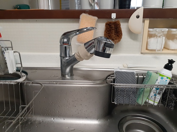 新潟キッチン取付け隊　水栓リフォーム