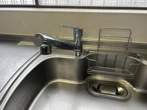 滋賀キッチン取付け隊　浄水器一体水栓の取替　施工後