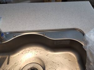 富山キッチン取付け隊　浄水栓を後付け　施工前