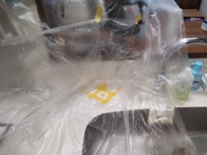 宮崎キッチン取付け隊　浄水栓を後付け　施工前 
