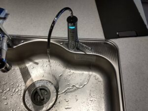 富山キッチン取付け隊　浄水栓を後付け　施工後 