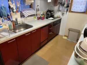 石川キッチン取付け隊　浅型を深型食洗機に取替　施工後