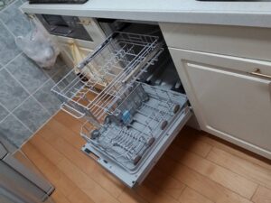 宮崎キッチン取付け隊　浅型を深型食洗機に取替　施工後