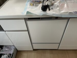 北海道キッチン取付け隊　浅型を深型食洗機に取替　施工後 