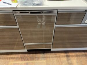 滋賀キッチン取付け隊　浅型を深型食洗機に取替　施工後