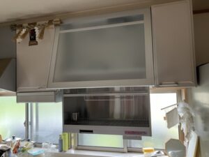 石川キッチン取付け隊　電動昇降乾燥機の工事　施工後