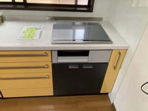 滋賀キッチン取付け隊　電気オーブンの取外し　施工後