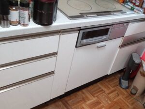 山口キッチン取付け隊　電気オーブンの取外し　施工後