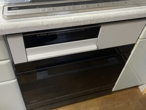 北海道キッチン取付け隊　電気オーブンの取替　施工後