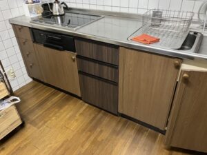 石川キッチン取付け隊　食洗機の取外して収納　施工後