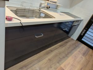 富山キッチン取付け隊　食洗機の無理やりリフォーム　施工前