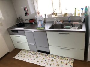 食洗機の無理やりリフォーム術　施工後