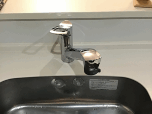 ビルトイン浄水器の面白い選び方　LIXIL（INAX）　オールインワン　施工前