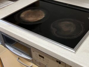 三化工業のヒーターコンロのおすすめポイント！　MFGのスーパーラジエントが故障　施工前
