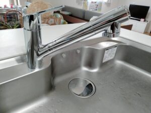 ビルトイン浄水器の面白い選び方　OEM浄水器で安く替えたい　ハウステック　施工後