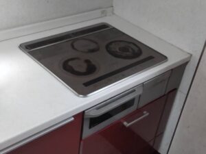 電気コンロの根本的な選び方　オールメタルにする　施工前