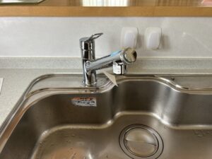 ビルトイン浄水器の面白い選び方　カートリッジを替えたい　LIXIL　施工後