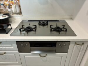 ガスコンロの基本的な選び方　キッチン取付け隊のコンロ取替事例　施工後