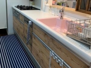 電気コンロの根本的な選び方　クリナップ　ハイブリッドコンロ　取替前