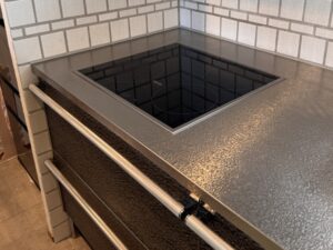 電気コンロの根本的な選び方　グリルレスヒーター工事　施工前