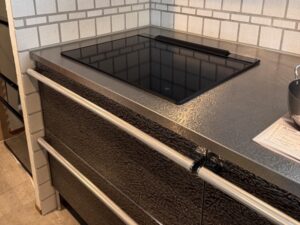 電気コンロの根本的な選び方　グリルレスヒーター工事　施工後
