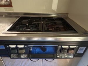 ガスコンロの基本的な選び方　サンウェーブ特殊コンロ　施工前