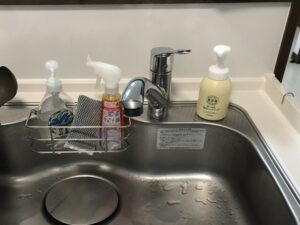ビルトイン浄水器の面白い選び方　タカギ　クリーンシリーズに替えたい　施工前