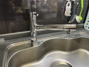 ビルトイン浄水器の面白い選び方　タカラキッチンで替えたい　施工後