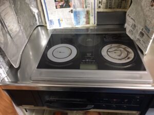 電気コンロの根本的な選び方　テガ三洋ってIHなんだけど　施工前