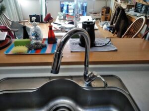 キッチン水栓の自由な選び方　ナイスキッチンのTOTO水栓を替えたい　カクダイ　施工後