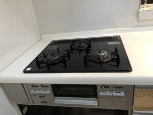 電気コンロの根本的な選び方　ハイブリッドコンロにする　施工前